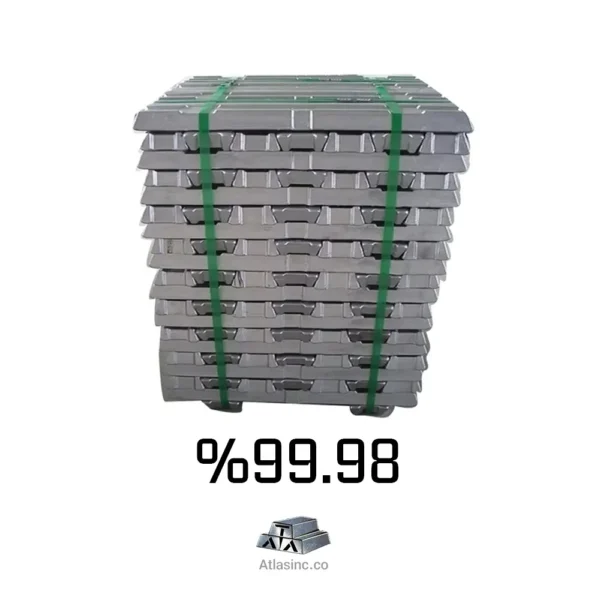 قیمت شمش روی ۹۹.۹۸ %